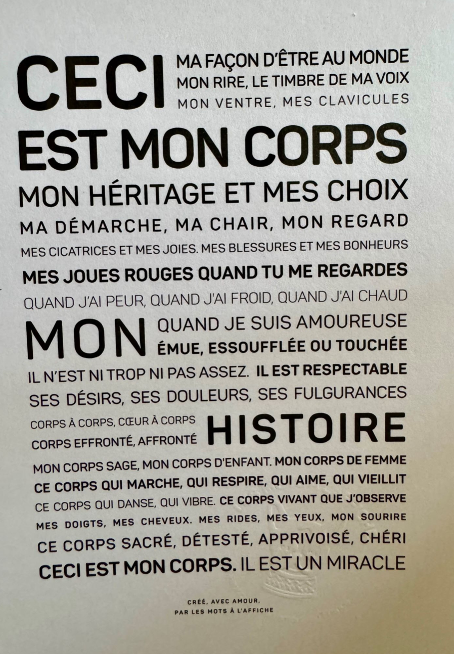 Ceci est mon corps